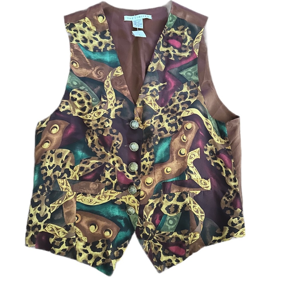 💯 Silk Vintage 90s Vest From The Limited